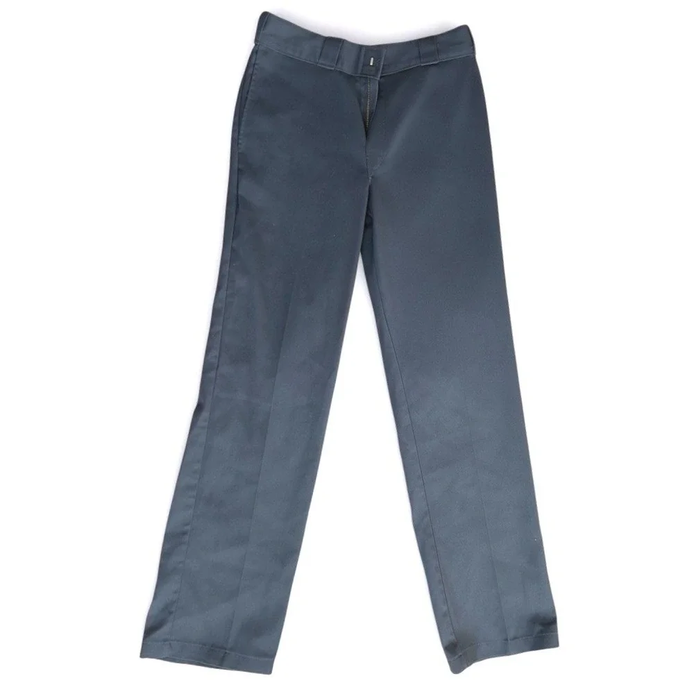 Dickies 874 Work Pants Mens 30x32 Dark Gray Original Fit Straight Leg Workwear